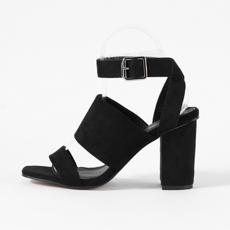 8cm block heels