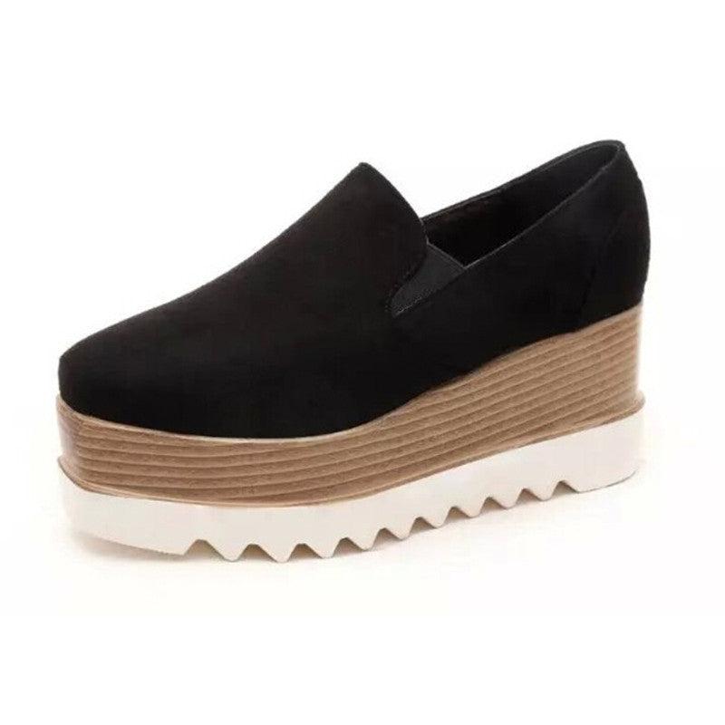 platform slip on loafers