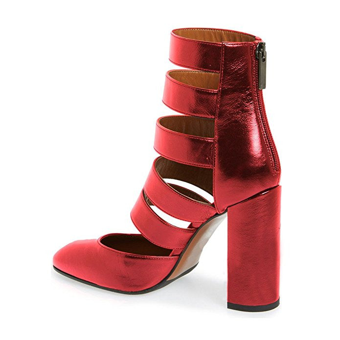 block gladiator heels