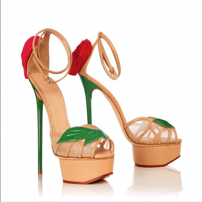 closed toe platform sandal