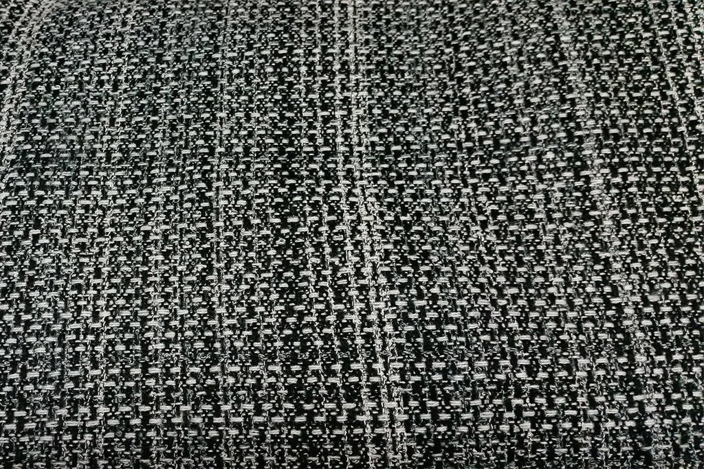 Grey and White Acrylic Wool Fabric | Rainbow Fabrics Sydney