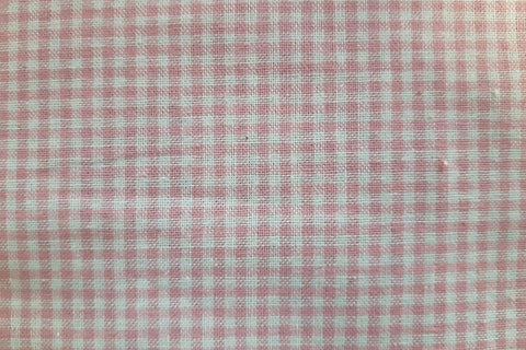 Ocean Blue and White Check Linen Gingham - 9mm Check | Rainbow Fabrics