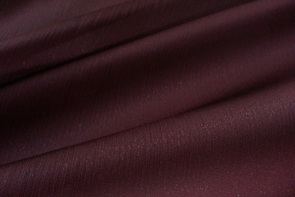 burgundy chiffon fabric