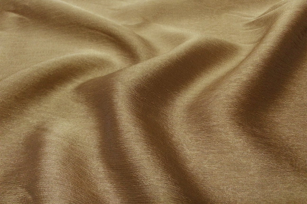 gold chiffon fabric