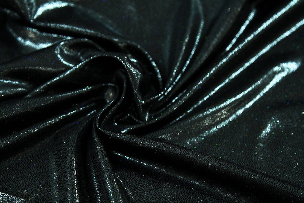 black leatherette fabric