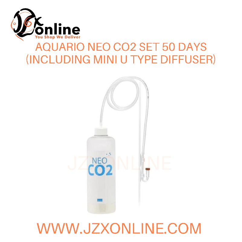 Aquario Neo Co2 Set 50 Days Including Mini U Type Diffuser Jzxonline