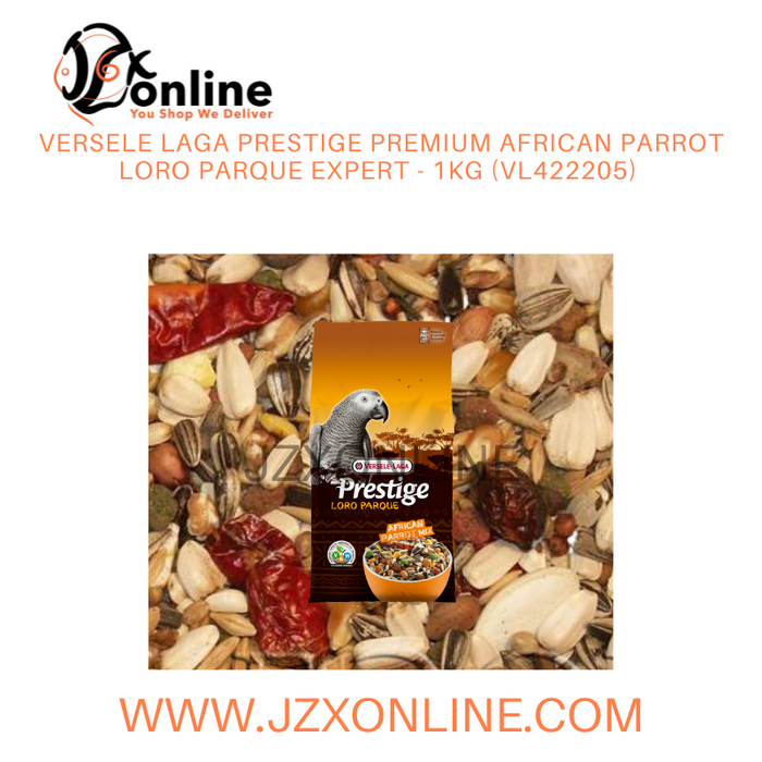 Uitbarsten Verscheidenheid samen VERSELE LAGA Prestige Premium African Parrot Loro Parque Expert - 1kg —  jzxonline