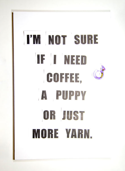 Taped Words - Yarn Quote Wall Art