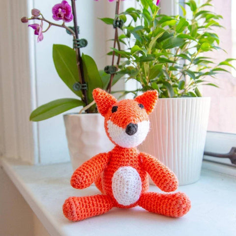 Fox Amigurumi Knit Kit for Beginners and Children