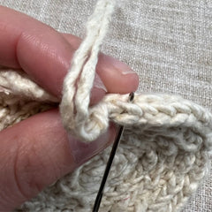 Sewing together your i-cord