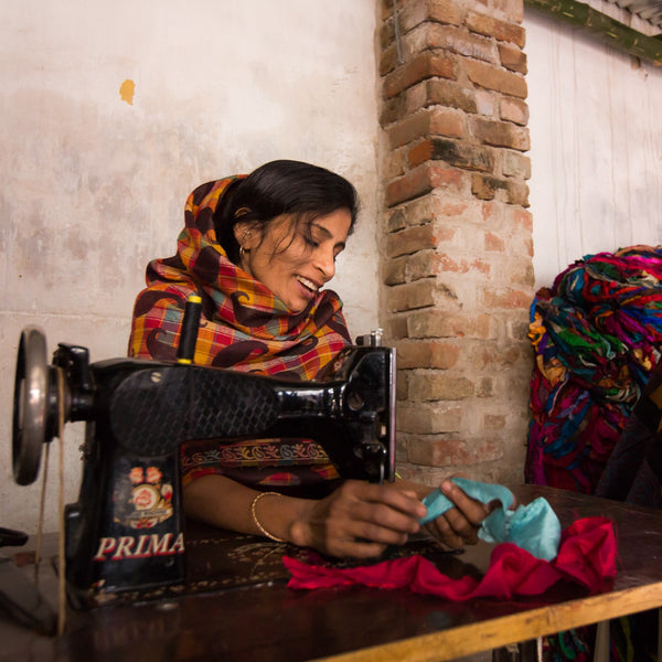 Darn Good Yarn Artisan working from our co-ops in India