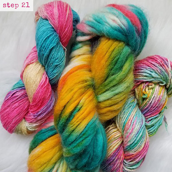 DIY Hand Dye Yarn at Home