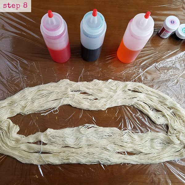DIY Hand Dye Yarn at Home