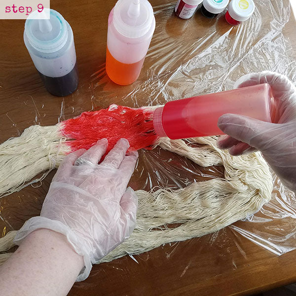 DIY Hand Dye Yarn at Home