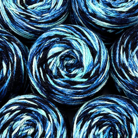 Darn Good Yarn of the Month - January - 'Hot Springs' DK Weight Recycled Silk