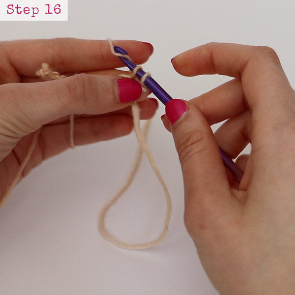 Single Crochet step 10