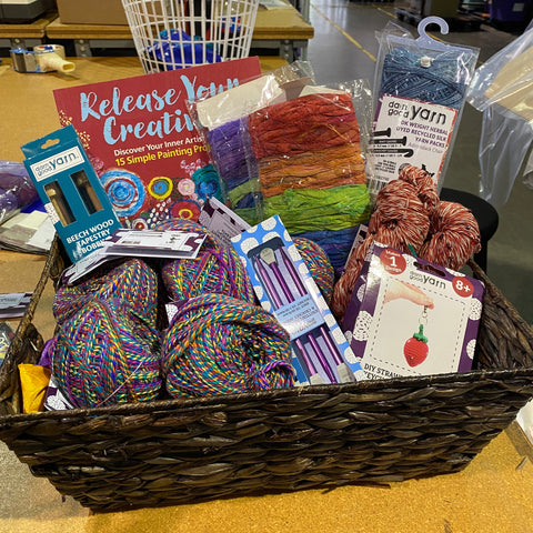 Build Your Own Yarn Gift Basket – Darn Good Yarn