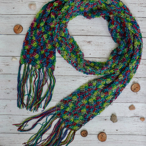 FREE PATTERN FRIDAY: Headlands Crochet Scarf Pattern/Kit – Darn Good Yarn
