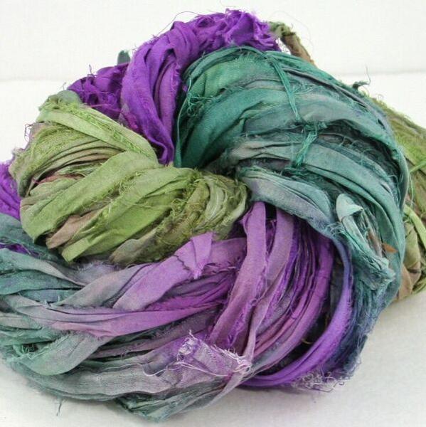 Sari Silk Ribbon yarn