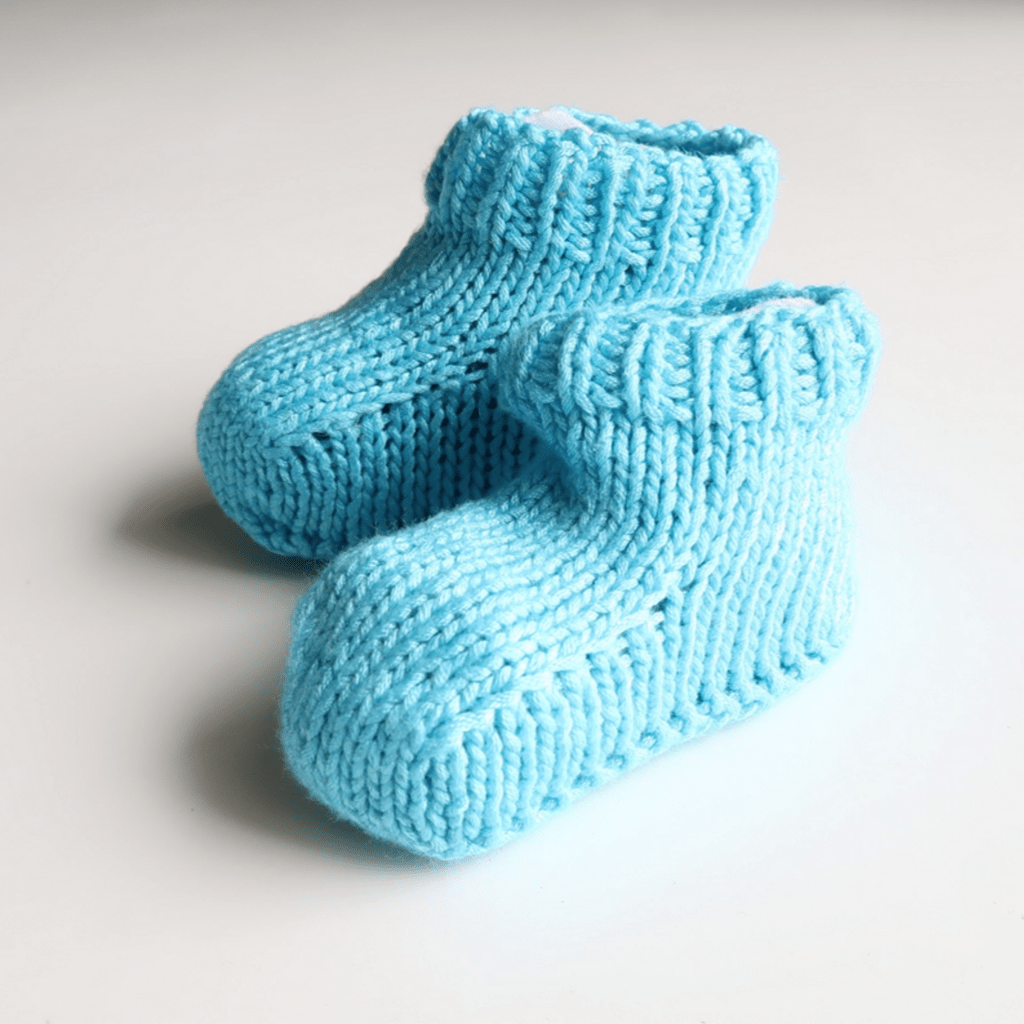 yarn booties