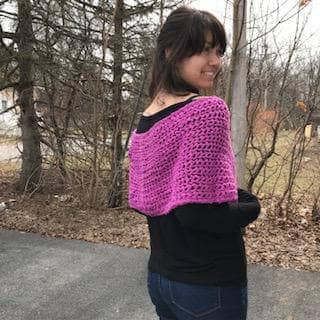 Silk Cloud Worsted Crochet Wrap Kit