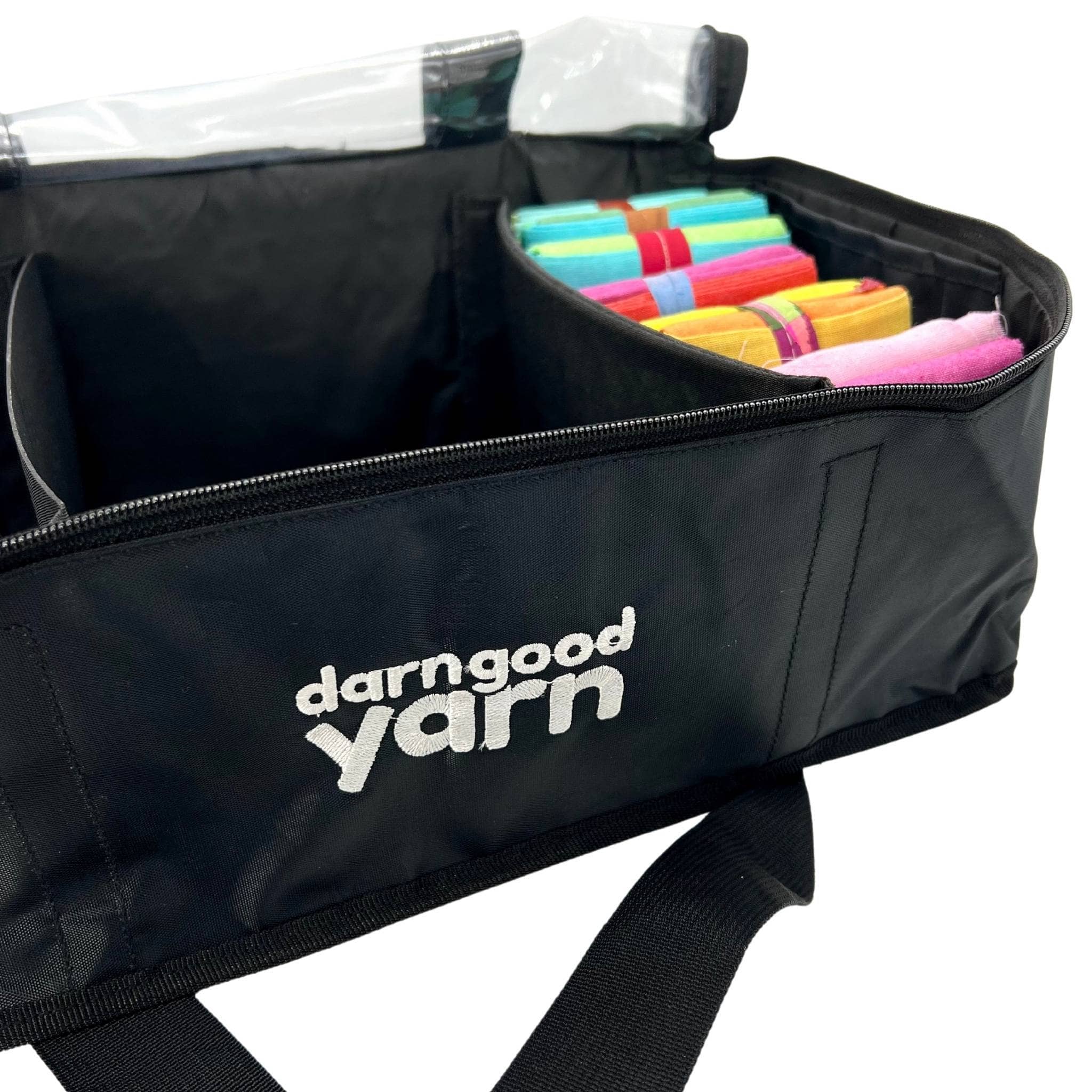 CraftyPal Yarn Storage Tote Bag Waterproof, Portable Knitting