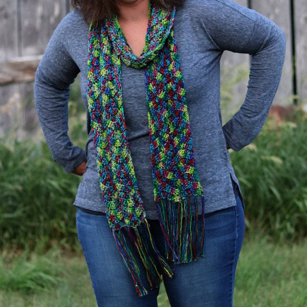 Headlands Crochet Scarf Pattern