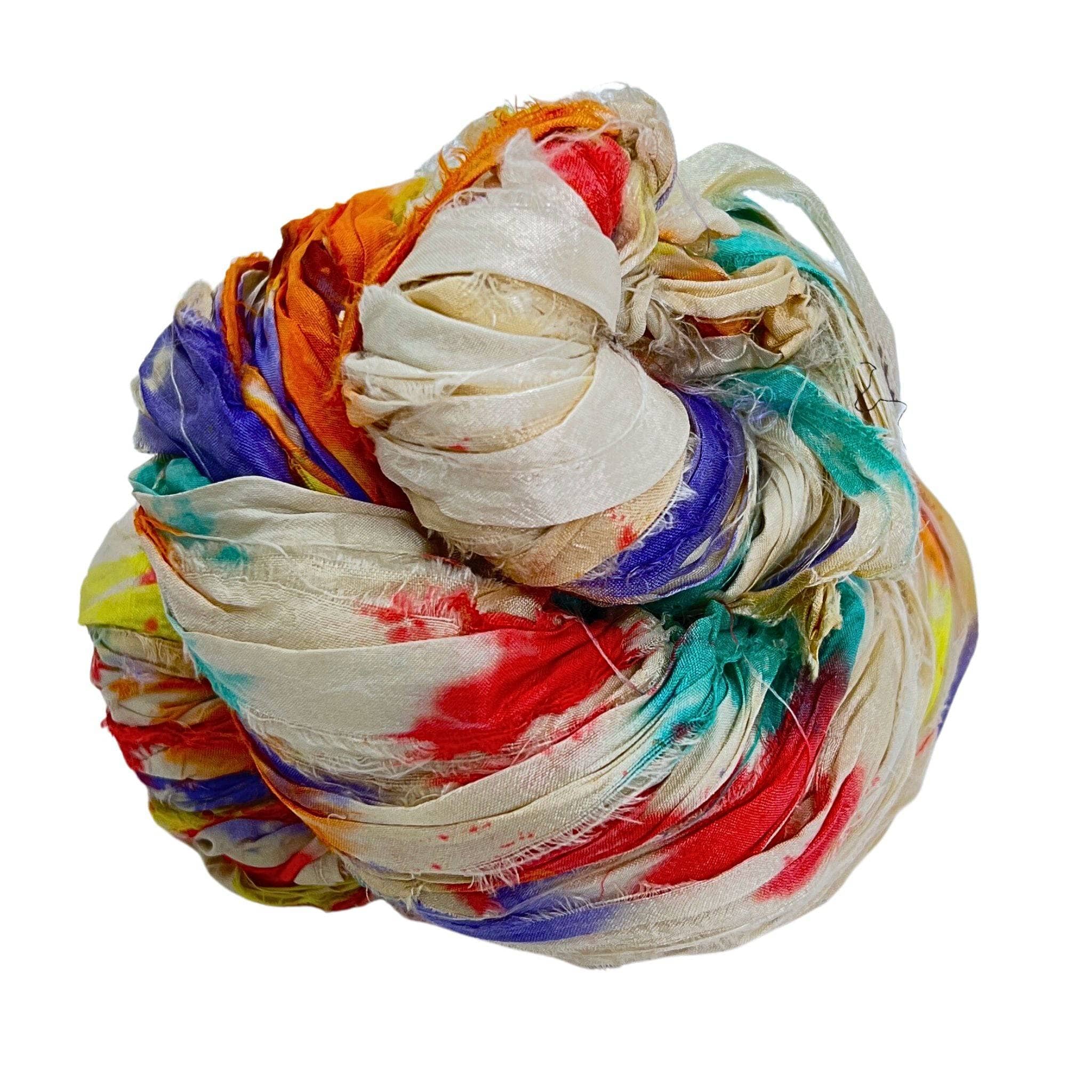 sari silk ribbon (12 colors) — Weaver House