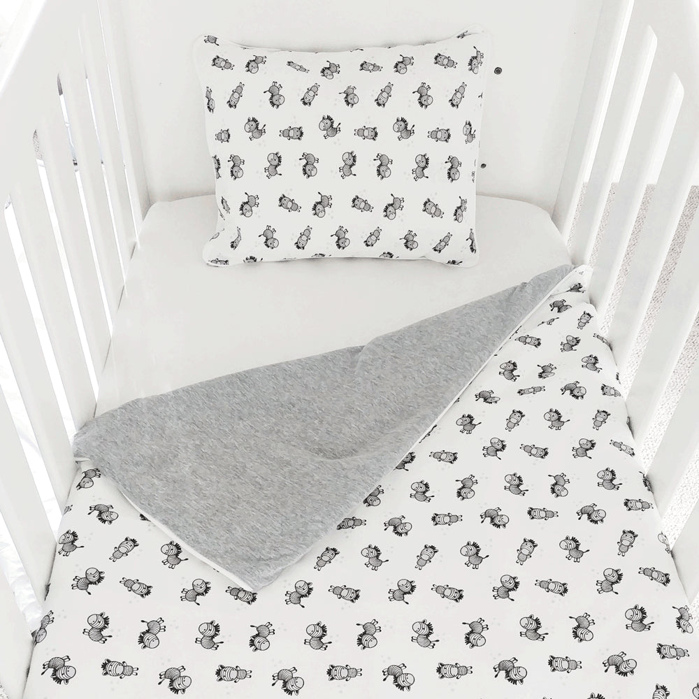 cot duvet and pillow cover set