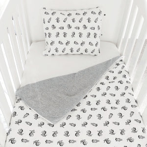 zebra baby bed