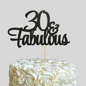 30th Birthday Cake Topper My Shopping Bay