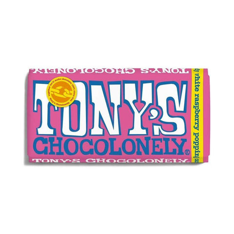 Tony's white chocolate and raspberry