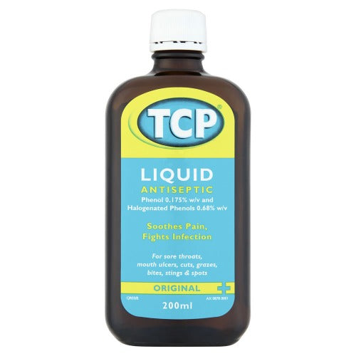 TCP Liquid Antiseptic Original Bottle 200ml — Health Pharm