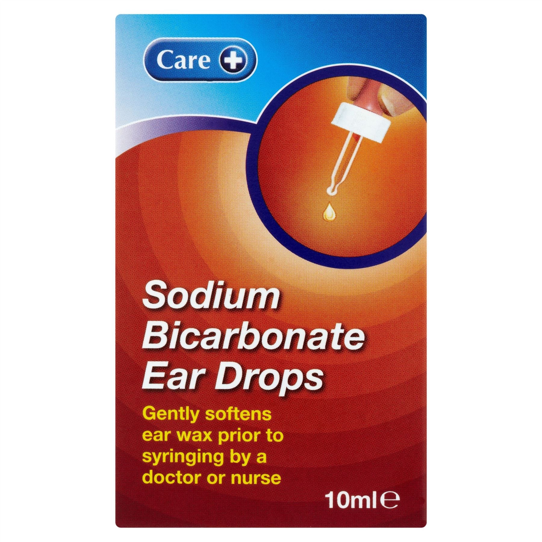 Care+ Sodium Bicarbonate Ear Drops 10ml