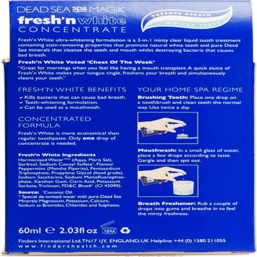 dead sea spa magik toothpaste