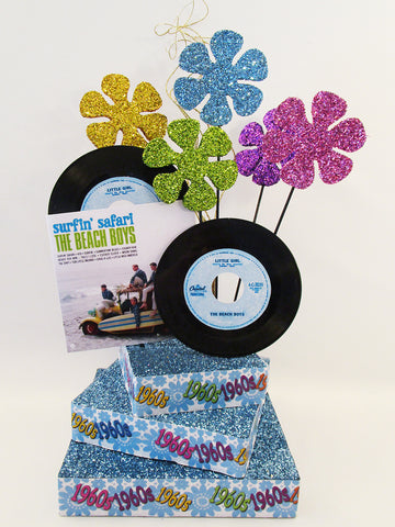 1960's Beach Boys centerpiece - Designs by Ginny