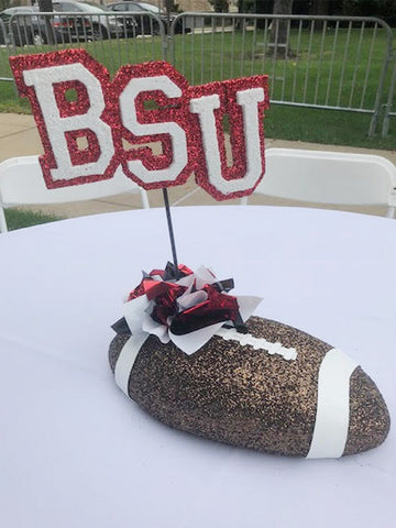 BSU Centerpiece - Designs by Ginny