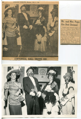 Helen & Peter Pupo in Centennial costumes
