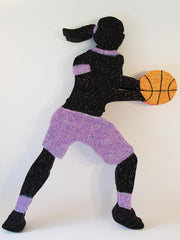 basketball player styrofoam cutout