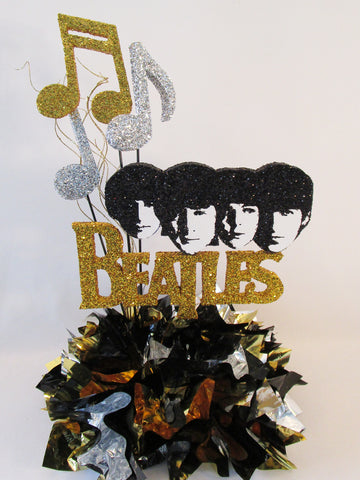Beatles Faces Centerpiece - Designs by Ginny