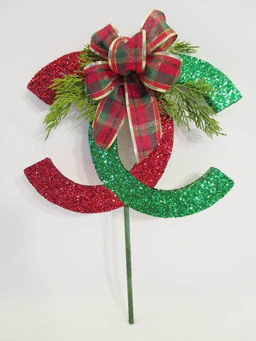 Coco Chanel Christmas Tree Topper – Designs by Ginny