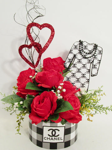 Chanel Valentine centerpiece