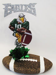 Eagles football centerpiece - Designs by Ginny