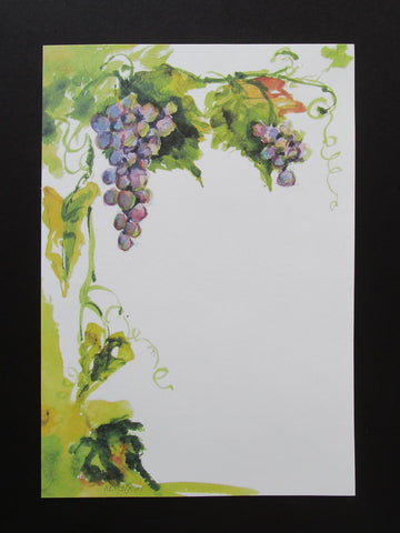 Grapes border invite - Designs by Ginny