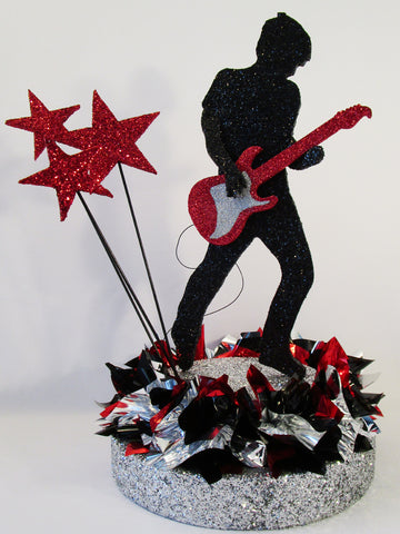 Guitar Player Centerpiece - Designs by Ginny