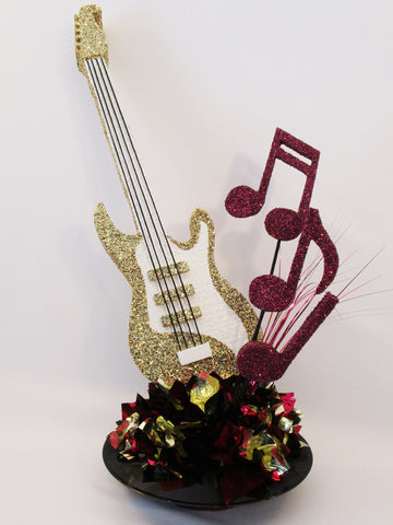 Guitar Musical Centerpiece - Designs by Ginny