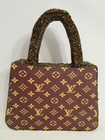 Louis Vuitton Silk Floral Purse Centerpiece – Designs by Ginny