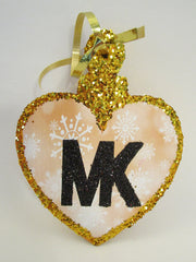 Michael Kors Holiday ornament - Designs by Ginny