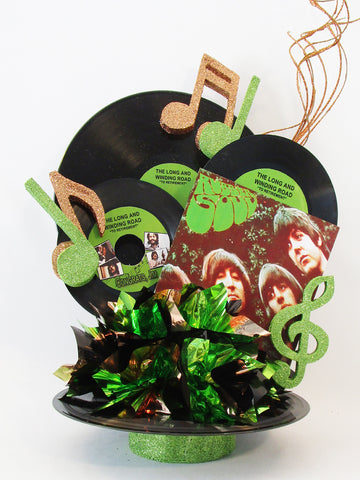 Beatles - Rubber Soul centerpiece - Designs by Ginny