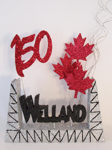 Welland's 150 Anniversary Centerpiece
